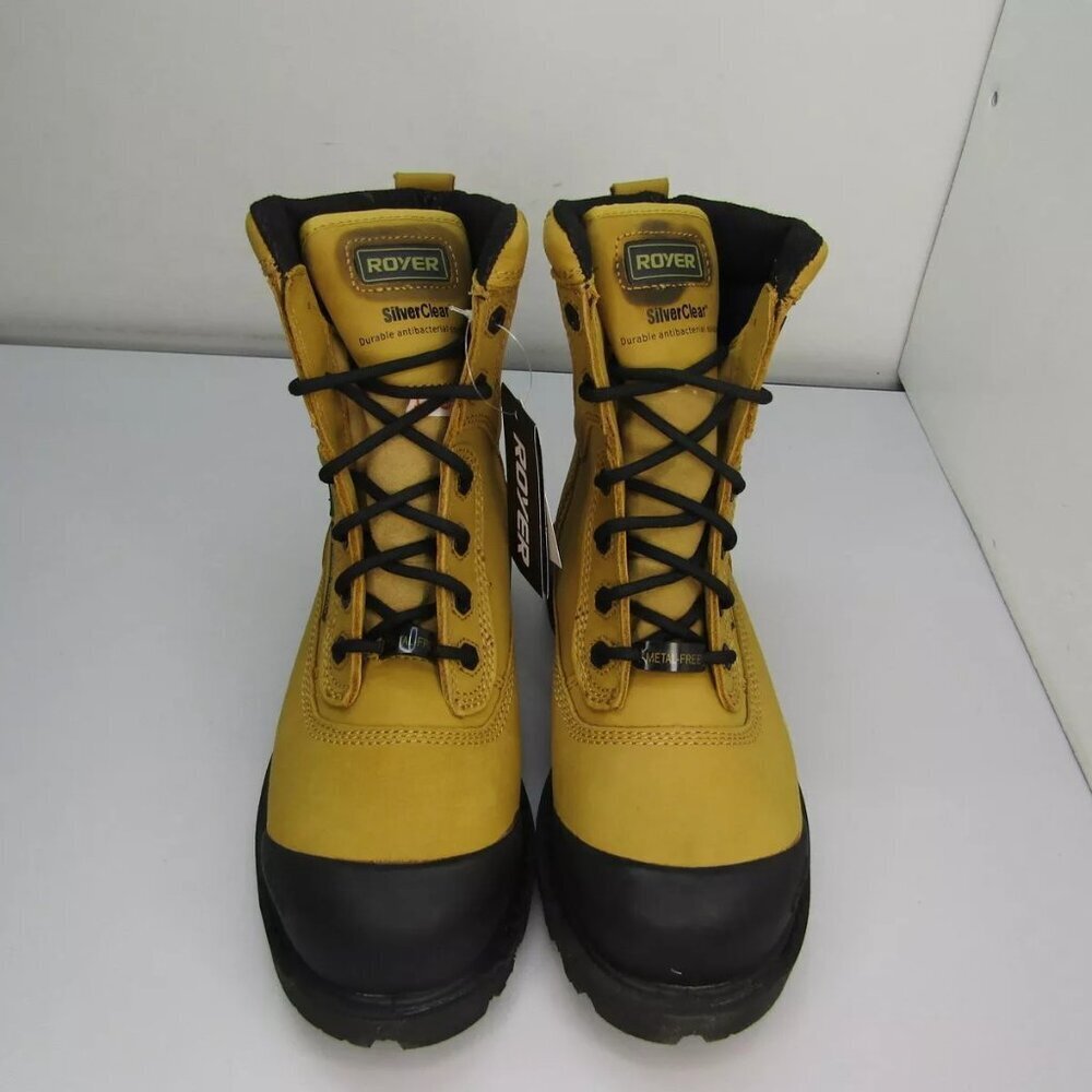 NEW ROYER Mens 8160FLX Work Boots Waterproof Airflow Metal-Free Comfort Size 10 - Picture 6 of 8